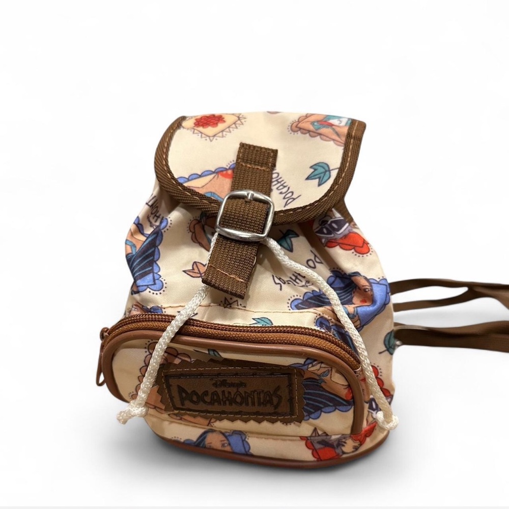 Vintage 90’s Disney Pocahontas small backpack bag